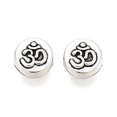 Tibetan Style Alloy Beads PALLOY-T093-37AS-1