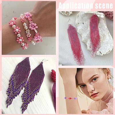 156g 12 Style Glass Seed Beads SEED-SC0001-32B-06-1
