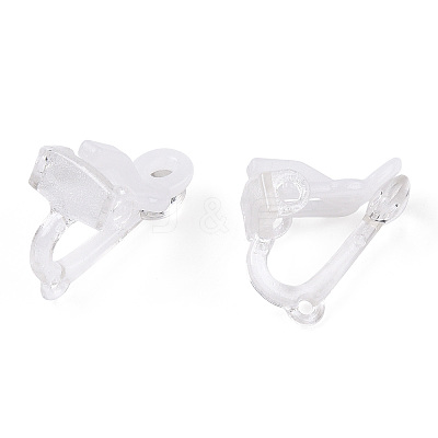 Plastic Clip-on Earring Findings FIND-R039-04-A01-1
