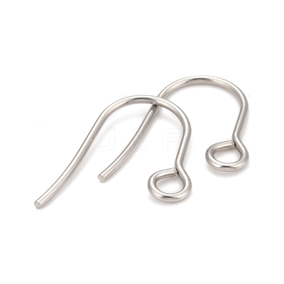 Tarnish Resistant 316 Surgical Stainless Steel Earring Hooks STAS-A056-11P-1