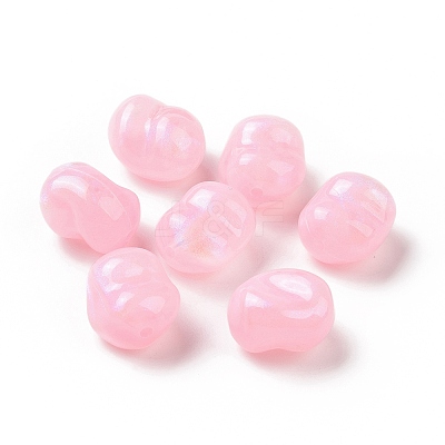 Opaque Acrylic Beads OACR-C013-10A-1