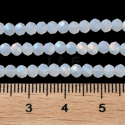 Imitation Jade Glass Beads Strands X1-EGLA-A034-J3mm-MB06-1