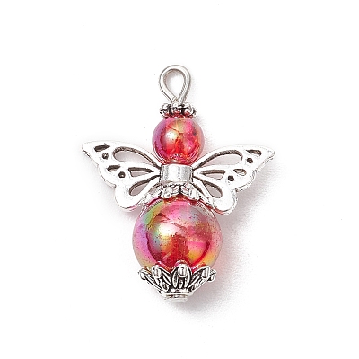 Transparent Acrylic Pendants PALLOY-JF03574-03-1