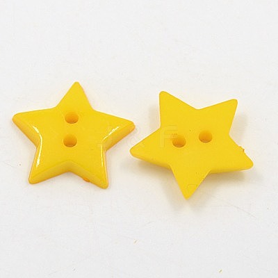 Acrylic Sewing Buttons BUTT-E070-A-03-1