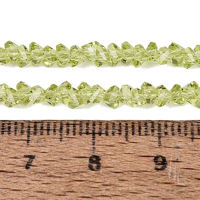Transparent Glass Beads Strands GLAA-N018-3mm-30-1