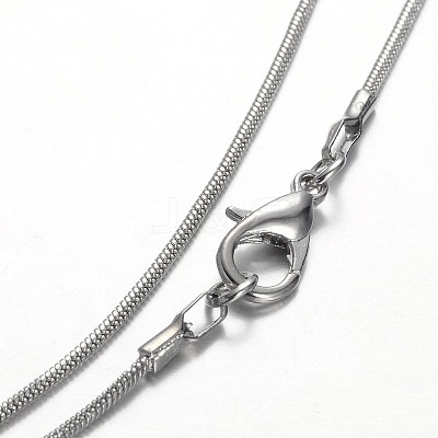 Teardrop Platinum Plated Brass Gemstone Pendant Necklaces NJEW-JN01185-1