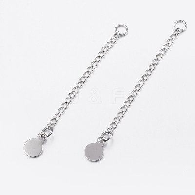Tarnish Resistant 304 Stainless Steel Chain Extender STAS-K165-04B-1