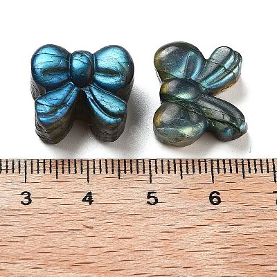 Natural Labradorite Carved Cabochons G-C152-02-1