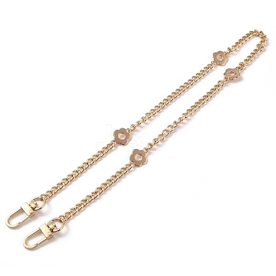 Alloy & Iron Curb Chain Bag Straps DIY-WH0304-535LG-1