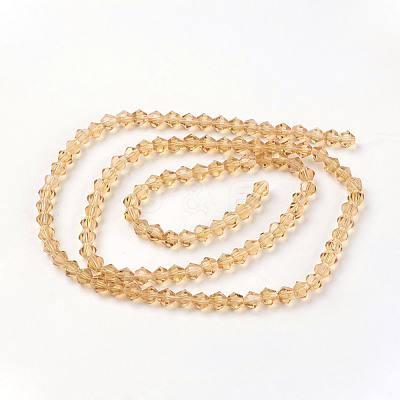 Imitation Austrian Crystal 5301 Bicone Beads X-GLAA-S026-14-1
