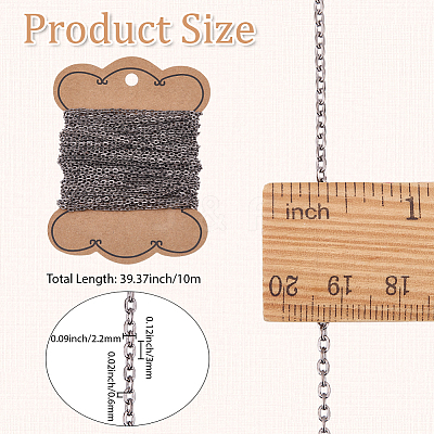 10M Iron Cable Chains CH-BM0001-03B-1
