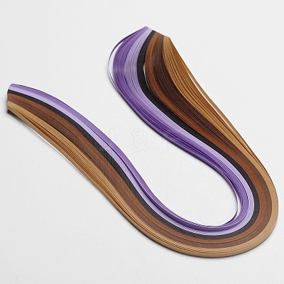 6 Colors Quilling Paper Strips DIY-J001-5mm-39cm-A06-1