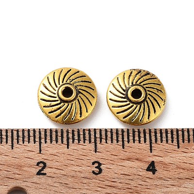 Tibetan Style Alloy Beads FIND-Q094-25AG-1