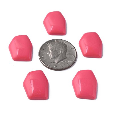 Opaque Acrylic Cabochons MACR-S373-143-A10-1