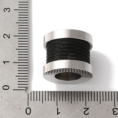 304 Stainless Steel Beads STAS-Z075-37EB-1