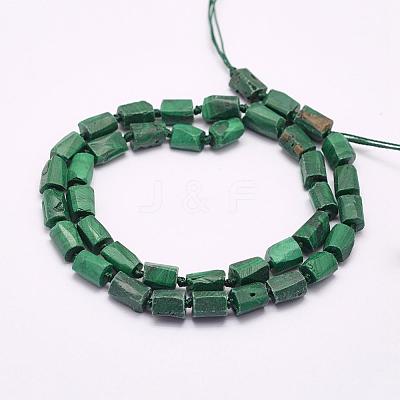 Natural Malachite Beads Strands G-F509-58-1