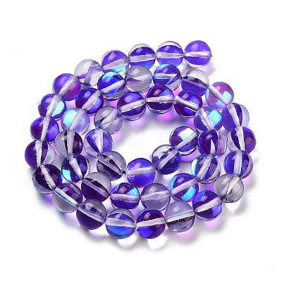 Transparent Glass Beads X-GLAA-B022-8mm-09-1