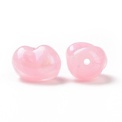 Opaque Acrylic Beads OACR-C013-10A-1