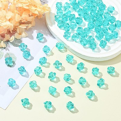 Transparent Acrylic Beads TACR-S154-20A-68-1