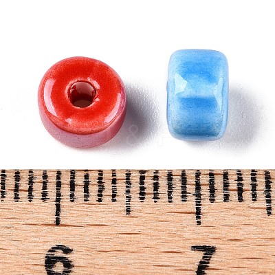 Handmade Porcelain Beads PORC-N007-22-A-1