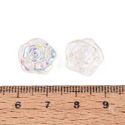 Electroplate Transparent Glass Beads Strands LS-EGLA-N056-02A-01-1