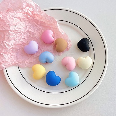 Opaque Acrylic Bead OACR-H028-A02-1