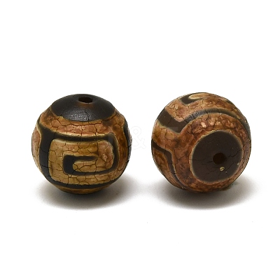 Tibetan Style dZi Beads G-Z020-03B-06-1