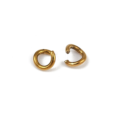 304 Stainless Steel Open Jump Rings STAS-Z137-01G-01-1