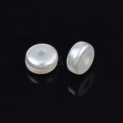 ABS Plastic Imitation Pearl Beads OACR-N008-109-1