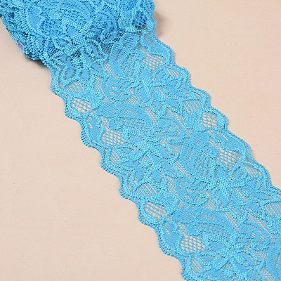 Elastic Lace Trim OCOR-WH0024-A25-1