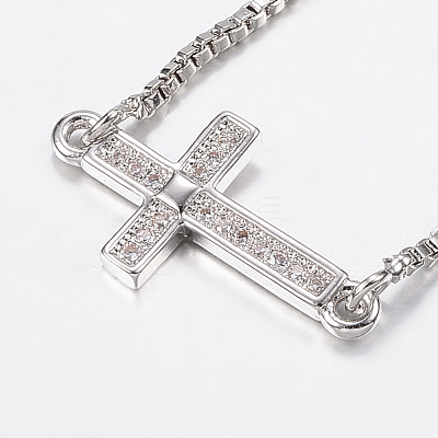 Adjustable Brass Bolo Bracelets BJEW-P200-11P-1