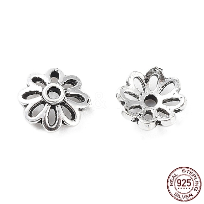 925 Sterling Silver Bead Caps LS-STER-A041-06AS-1