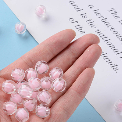 Transparent Acrylic Beads TACR-S152-07A-SS2112-1