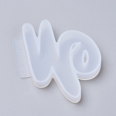 Letter DIY Silicone Molds LS-DIY-I034-08W-1