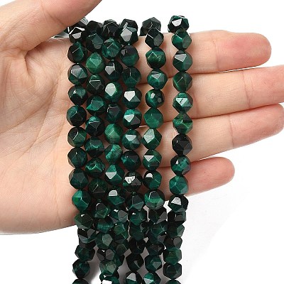 Natural Tiger Eye Beads Strands G-I217-B-01D-1