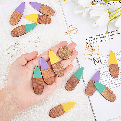DIY Dangle Earring Making Kits DIY-OC0005-89-1