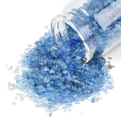 Glass Chip Beads GL-CBAB547-01-1