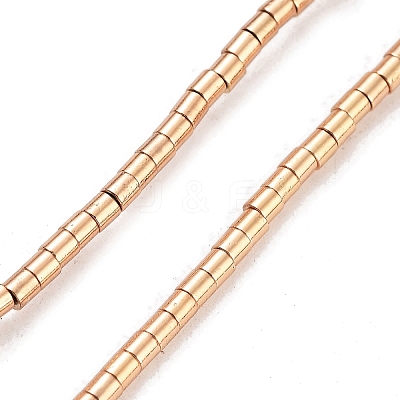 Synthetic Non-magnetic Hematite Beads Strands G-P545-M01-01C-1