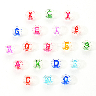 Transparent Clear Acrylic Beads MACR-YW0001-23D-1