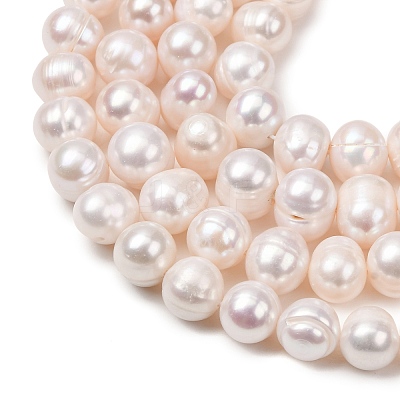 Natural Cultured Freshwater Pearl Beads Strands PA-CBABE82-13A-1