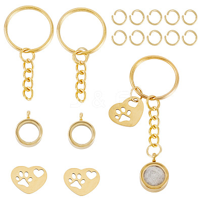 DIY Keychain Kits DIY-TA0014-65B-G-1