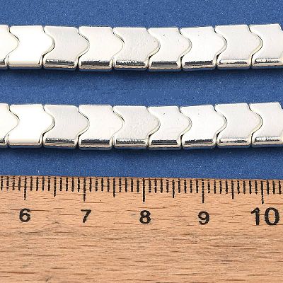 Electroplated Synthetic Non-magnetic Hematite Beads Strands G-I364-E01-S-1