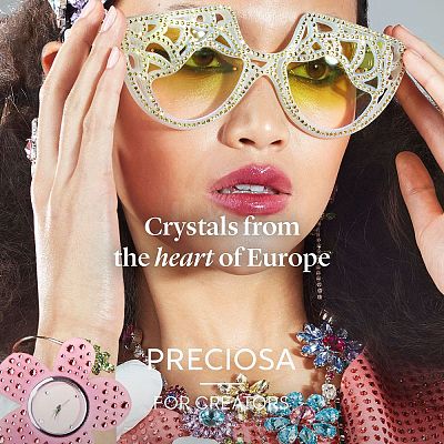 Preciosa® MAXIMA Crystal No Hotfix Flatback Stones Y-PRC-NSS10-90110-200-1