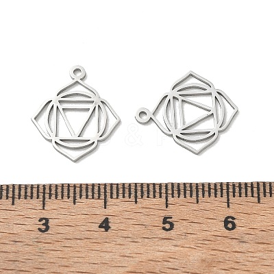 304 Stainless Steel Pendants SA-CBA28C1-02D-P-1