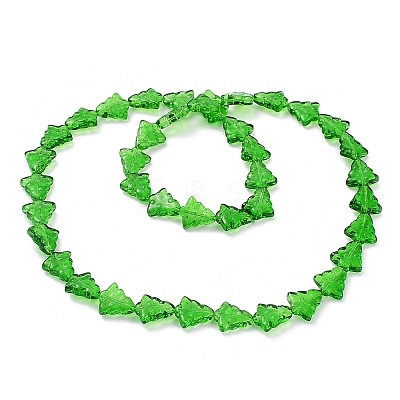 Transparent Glass Bead Strands LS-EGLA-C002-A05-1