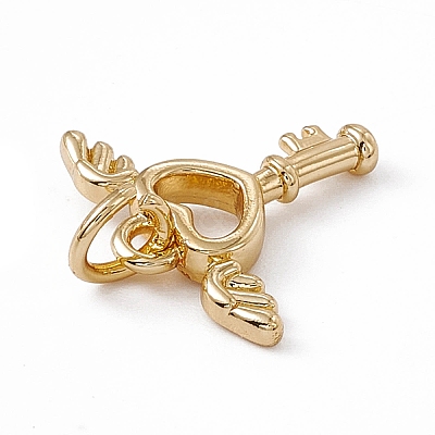 Rack Plating Brass Pendants KK-M236-11G-1