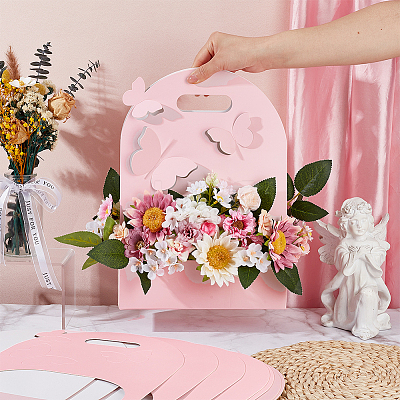 Butterlfy Paper Floral Boxes LS-CON-WH0001-62B-01-1