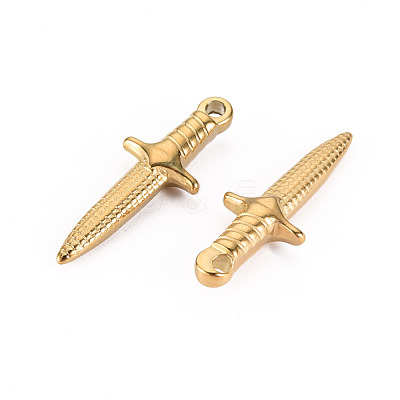 304 Stainless Steel Pendants STAS-S116-159G-1