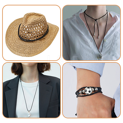 1 Bundle Cowhide Leather Cord WL-CL0001-17A-1