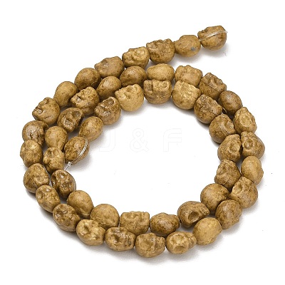 Vintage Handmade Porcelain Beads Strands PR-CBAB520-19G-1